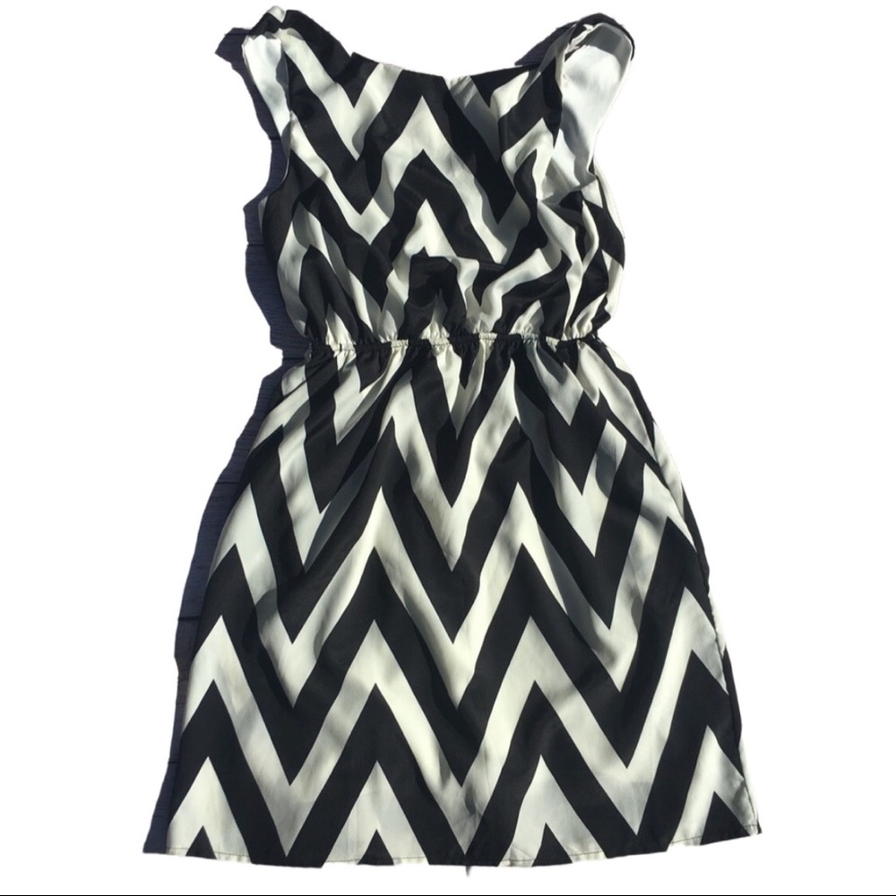 Everly Striped Sundress w/ gathered waist dress
